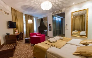 Wellness pobyt s dopravou, polopenzí a ochutnávkou na farmě v ceně v hotelu RimskiZdraviliški Dvor