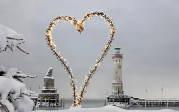 Advent u Bodamského jezera