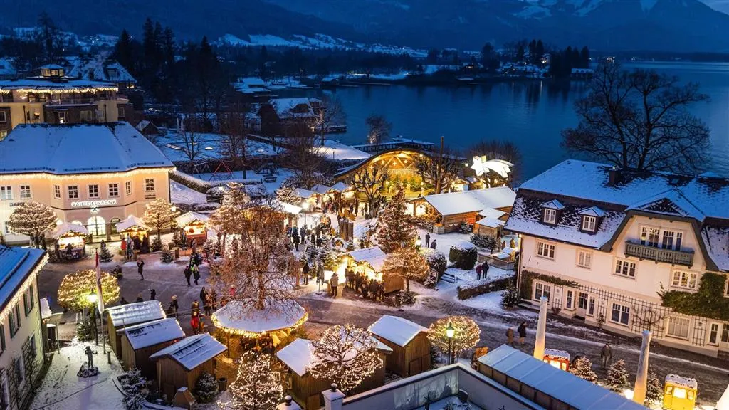 Advent u jezera Wolfgangsee