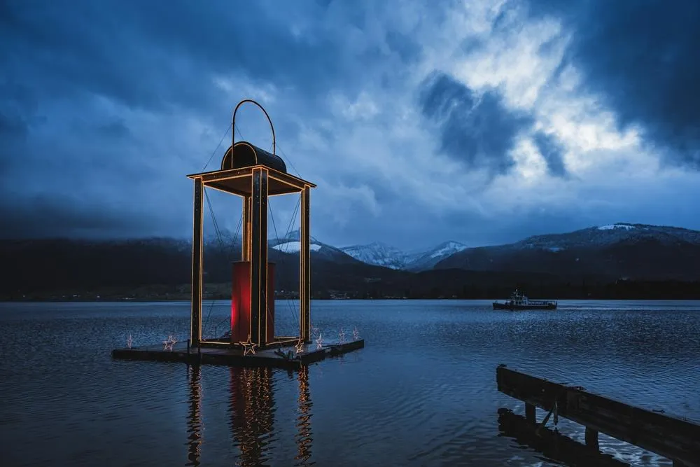 Advent u jezera Wolfgangsee