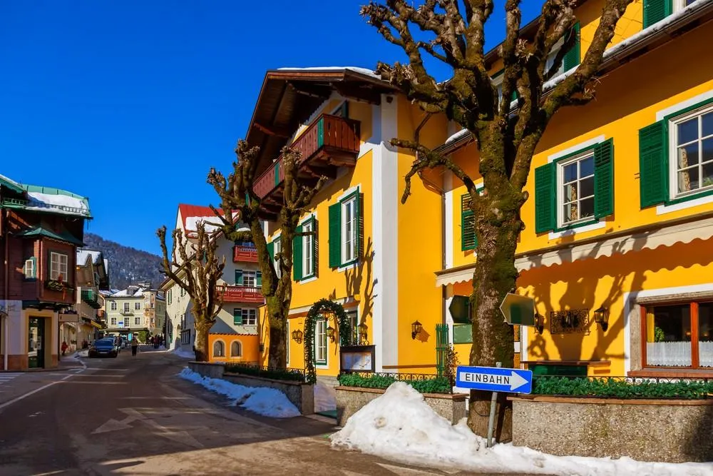 Advent u jezera Wolfgangsee