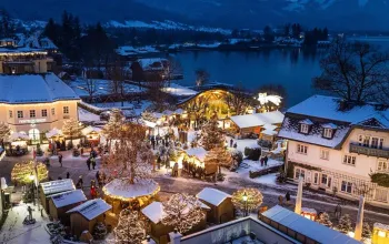 Advent u jezera Wolfgangsee