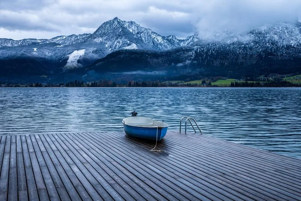 Advent u jezera Wolfgangsee