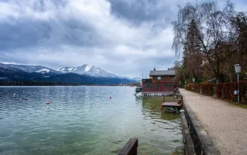 Advent u jezera Wolfgangsee