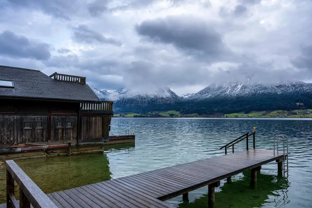 Advent u jezera Wolfgangsee