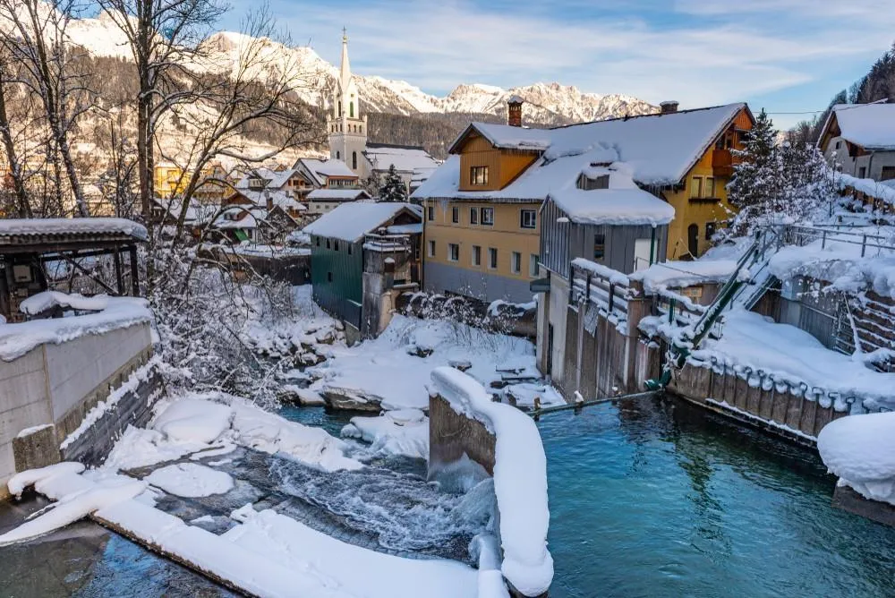 Schladming a průvod čertů