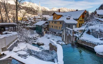 Schladming a průvod čertů