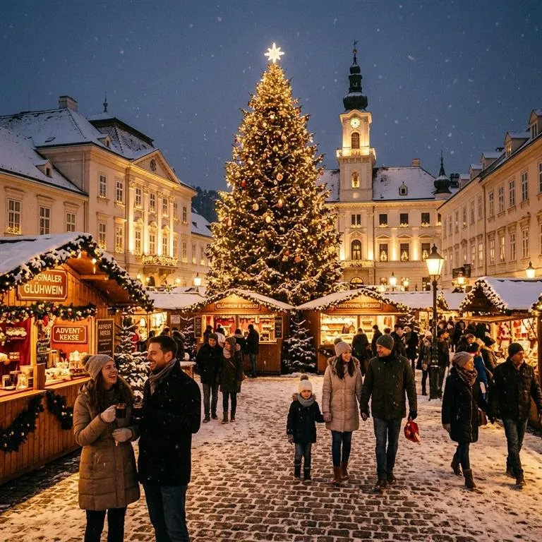 Baden a průvod čertů
