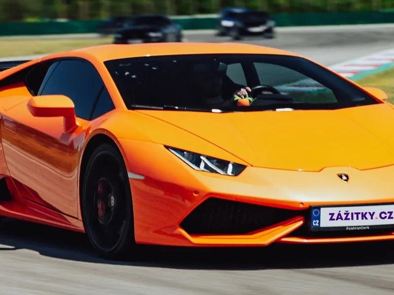 Jízda v Lamborghini na Moravě