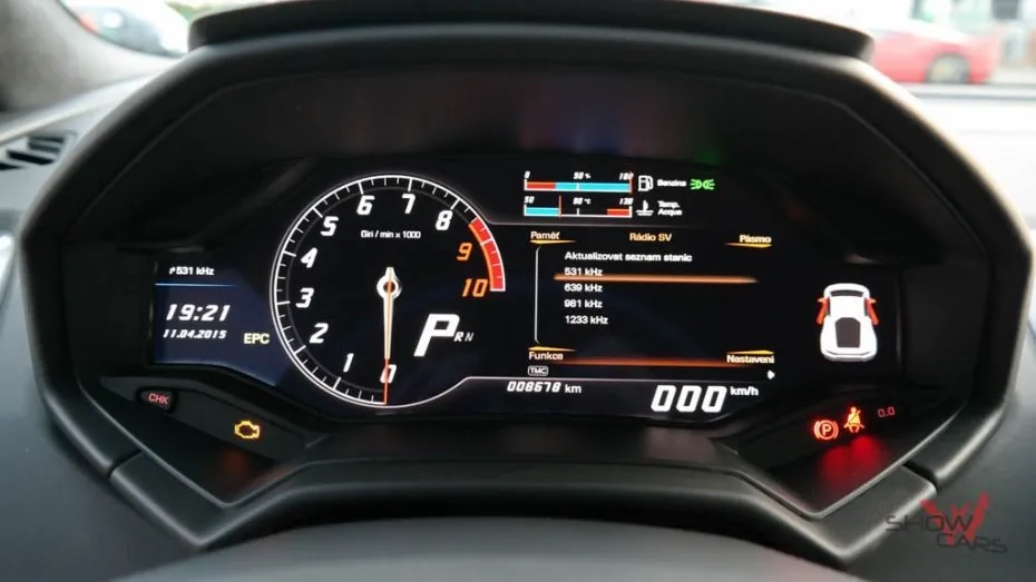 Jízda v Lamborghini na Moravě