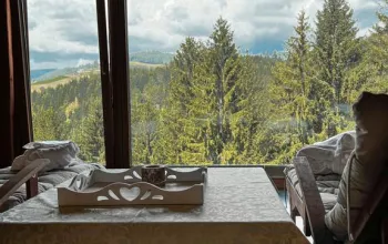 Panoramatická chata Macesen se saunou