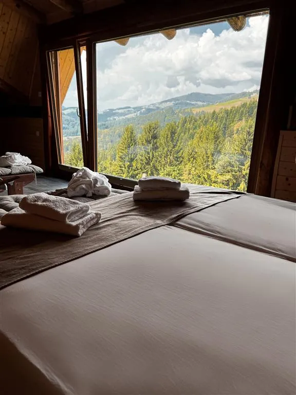 Panoramatická chata Macesen se saunou