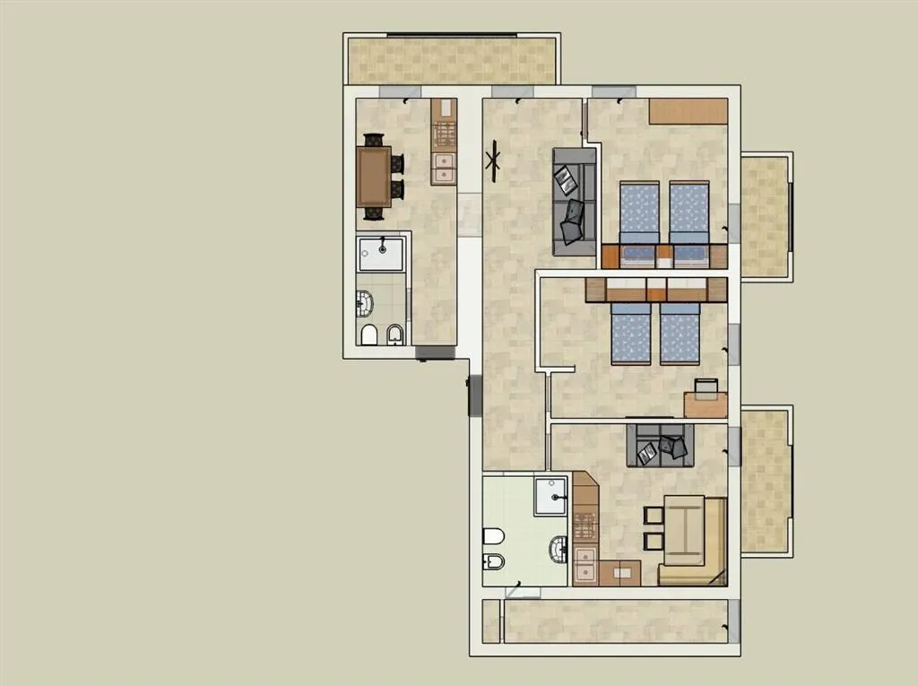 Apartmány Aquilone di Luciano Romeri