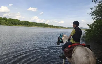 První dobrodružství v sedle pod bezpečným vedením