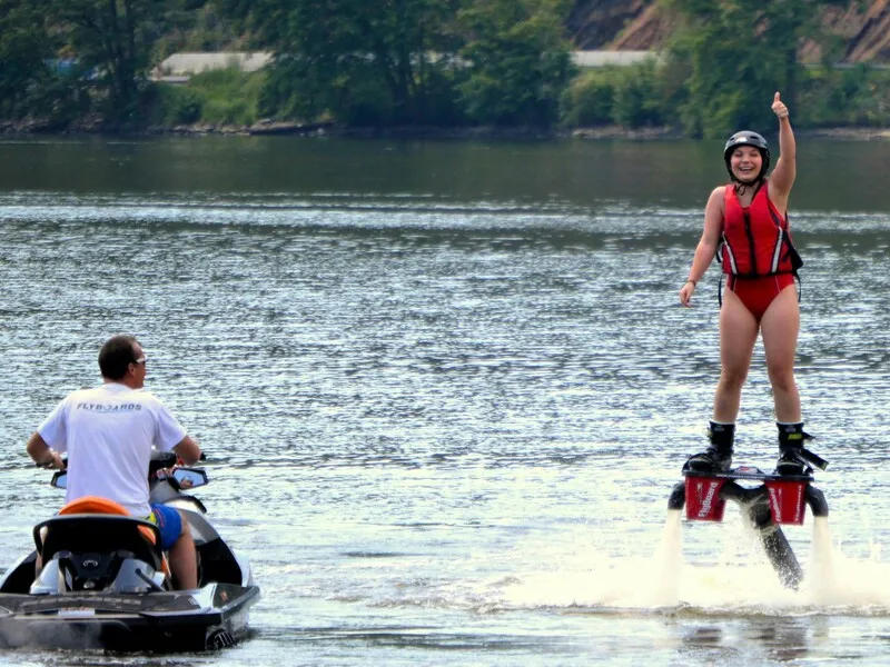 Flyboard, Hoverboard nebo Jetpack: Adrenalinový den na vodě