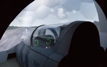 Letecký simulátor stíhačky F/A-18 Hornet