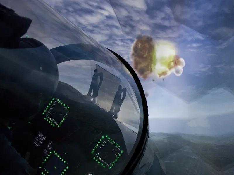Letecký simulátor stíhačky F/A-18 Hornet