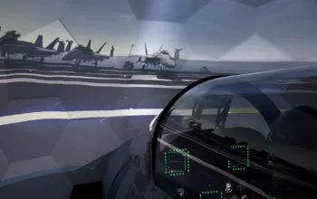 Letecký simulátor stíhačky F/A-18 Hornet