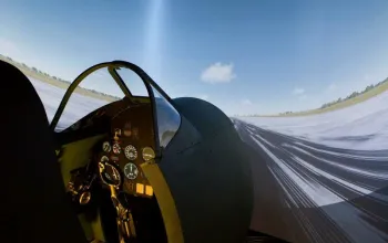 Letecký simulátor stíhačky Supermarine Spitfire