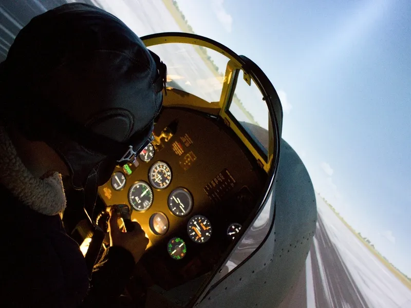 Letecký simulátor stíhačky Supermarine Spitfire