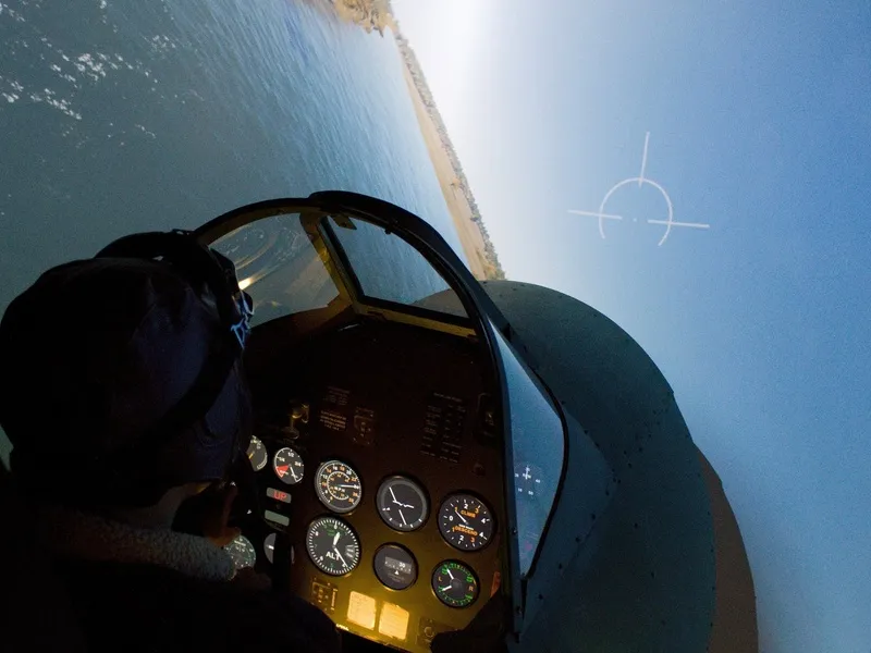 Letecký simulátor stíhačky Supermarine Spitfire