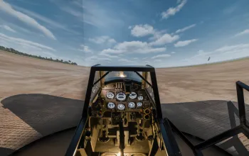 Letecký simulátor stíhačky Messerschmitt Bf109