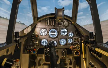 Letecký simulátor stíhačky Messerschmitt Bf109
