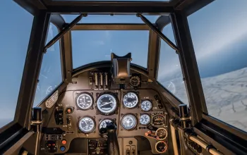 Letecký simulátor stíhačky Messerschmitt Bf109