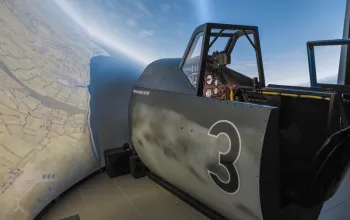 Letecký simulátor stíhačky Messerschmitt Bf109