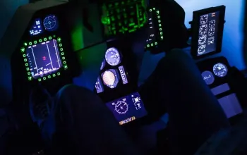 Letecký simulátor stíhačky F16