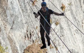 Dvě ferraty, jeden den plný adrenalinu