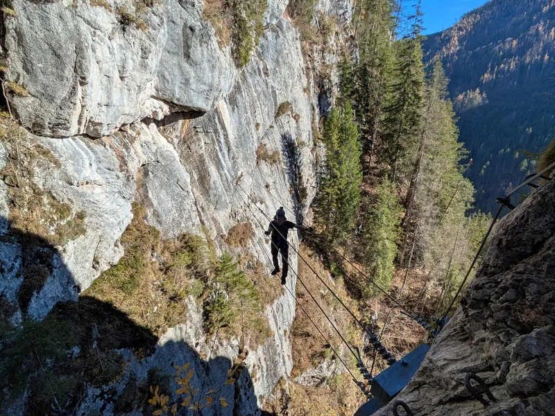 Dvě ferraty, jeden den plný adrenalinu
