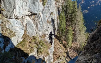Dvě ferraty, jeden den plný adrenalinu
