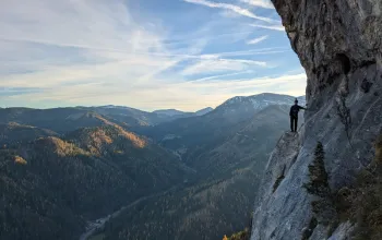 Dvě ferraty, jeden den plný adrenalinu
