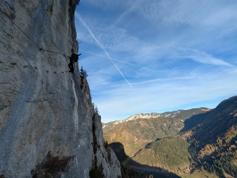 Dvě ferraty, jeden den plný adrenalinu