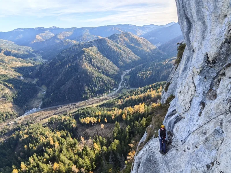 Dvě ferraty, jeden den plný adrenalinu