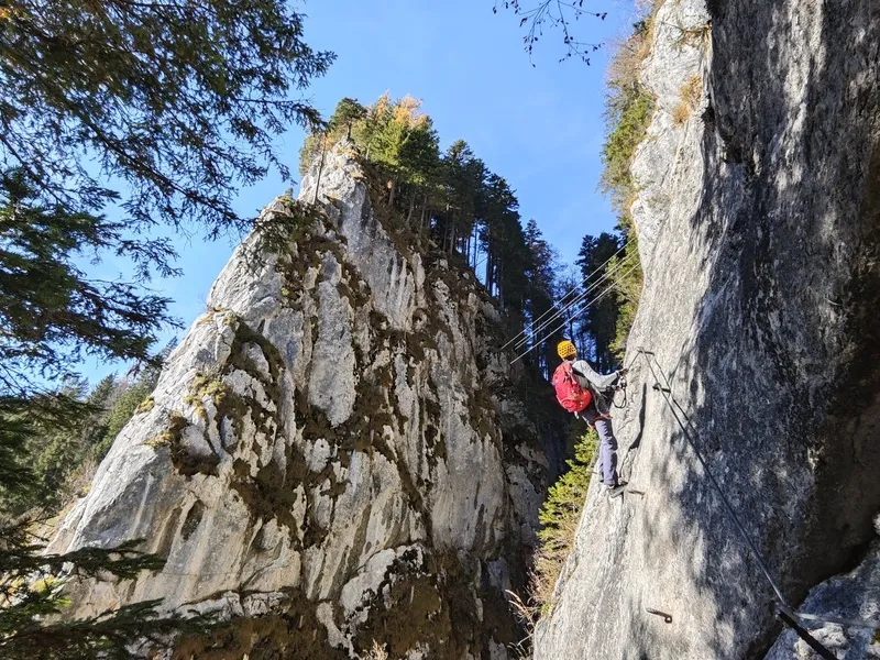 Dvě ferraty, jeden den plný adrenalinu
