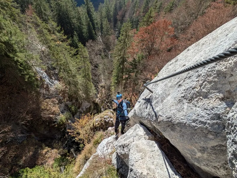 Dvě ferraty, jeden den plný adrenalinu