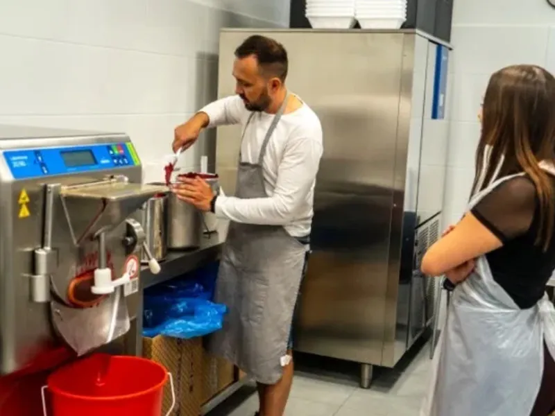 Vyrobte si vlastní pravé italské gelato a odneste si domů 5 litrů