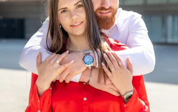 Romantické párové focení v přírodě nebo ve městě