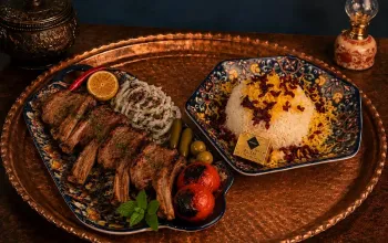 Degustační perské menu v restauraci Saffron Persian Food