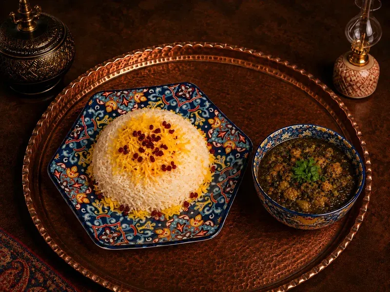 Degustační perské menu v restauraci Saffron Persian Food