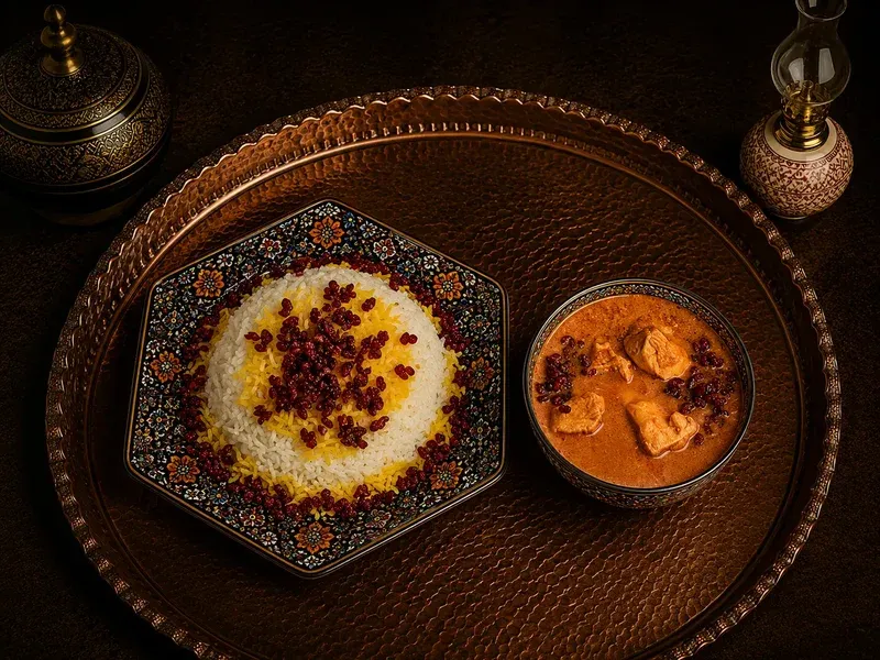 Degustační perské menu v restauraci Saffron Persian Food