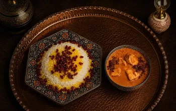 Degustační perské menu v restauraci Saffron Persian Food
