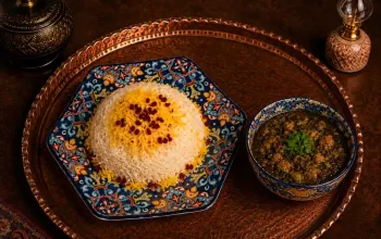 Degustační perské menu v restauraci Saffron Persian Food