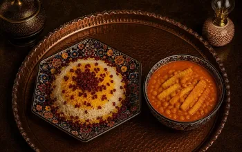 Degustační perské menu v restauraci Saffron Persian Food