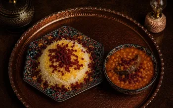 Degustační perské menu v restauraci Saffron Persian Food