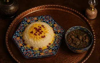 Degustační perské menu v restauraci Saffron Persian Food