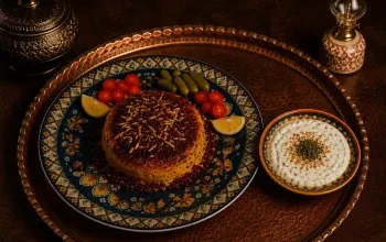 Degustační perské menu v restauraci Saffron Persian Food