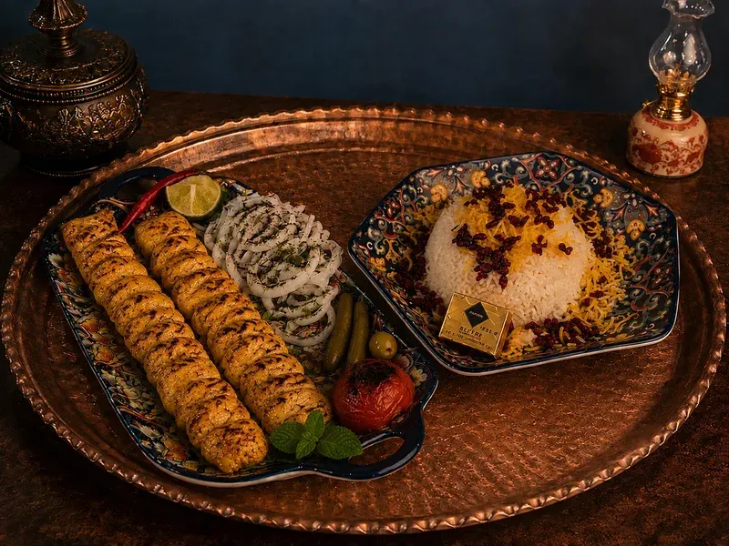 Degustační perské menu v restauraci Saffron Persian Food